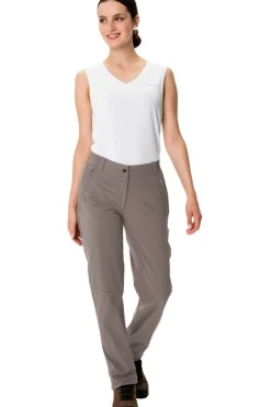 Hot Vaude Afritsbroek Women's Farley Stretch III Coconut