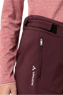 New Vaude Broek Women'S Elope Softshell Pants dark brown