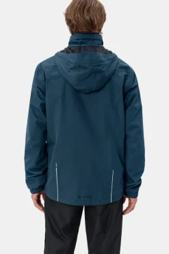Clearance Vaude Escape Bike Light Jacket Dark Sea Uni