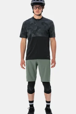 Fashion Vaude Fietsbroek Me Loamer Shorts Olive Green