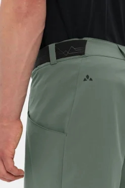 Fashion Vaude Fietsbroek Me Loamer Shorts Olive Green