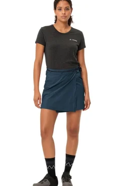 Best Vaude Fietsbroek Tremalzo Skirt IV blue