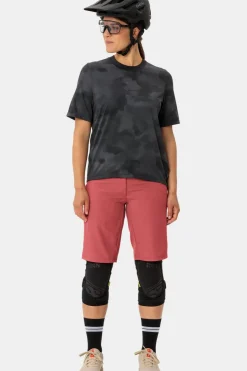 Hot Vaude Fietsbroek Women'S Loamer Shorts Terracotta