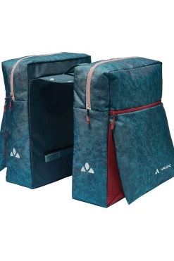 Discount Vaude Fietstas Achter Twinzipper Dark Petrol