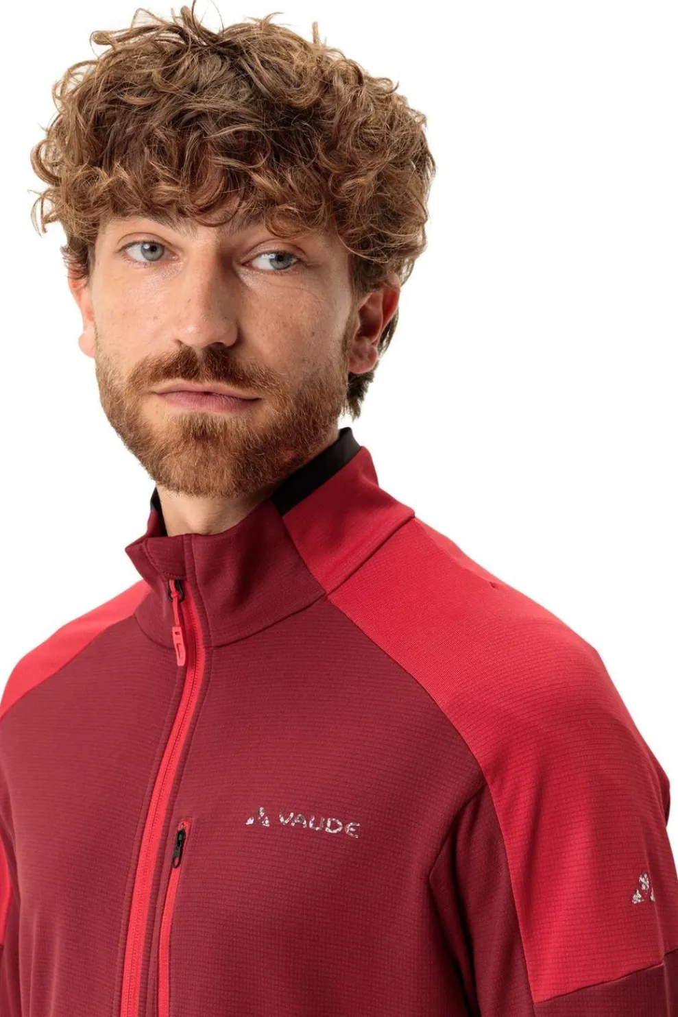 Hot Vaude Fleece Men'S Elope Fleece Jacket Ii Carmine