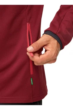 Hot Vaude Fleece Men'S Elope Fleece Jacket Ii Carmine