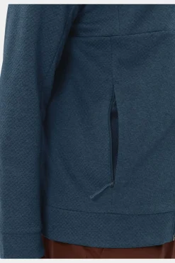 Fashion Vaude Fleece Men'S Neyland Hiking Hoody Dark Sea