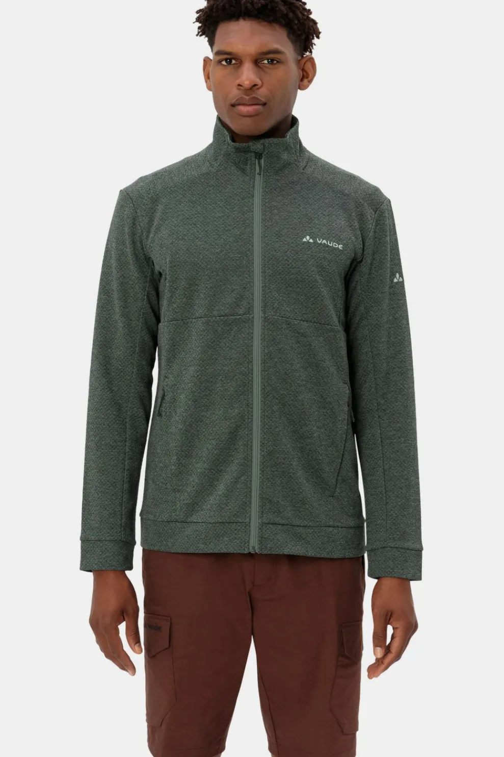 New Vaude Fleece Men'S Neyland Hiking Sc Jacket Agave