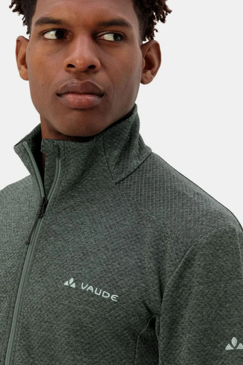 New Vaude Fleece Men'S Neyland Hiking Sc Jacket Agave