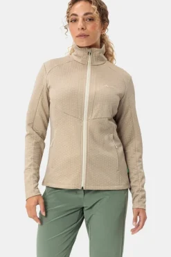 Hot Vaude Fleece Women'S Skomer Hiking Sc Jacket Linen