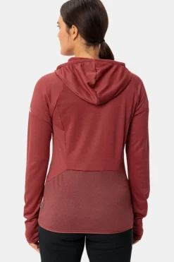 New Vaude Fleece Women'S Tekoa  II mid red
