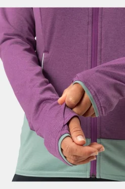 Best Vaude Fleece Women'S Tekoa  II Dark Pink/Fuchsia