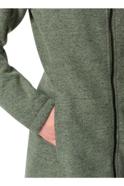 Online Vaude Fleece Women'S Tinshan Coat III Willow Green