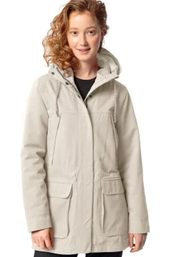 New Vaude Jas Women'S Manukau Parka II Ecru