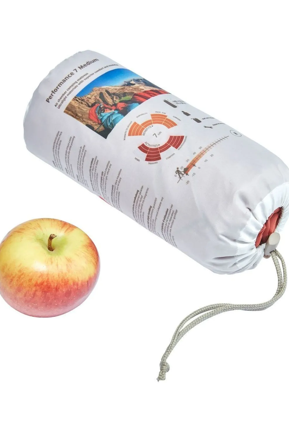 Hot Vaude Luchtmatras Performance 7 L Redwood