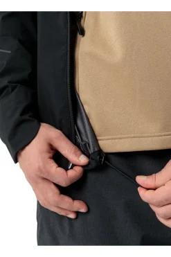 Outlet Vaude Men'S Yaras 3In1 Jacket Black/Oat