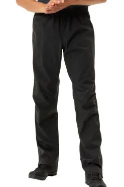 Discount Vaude Regenbroek Men'S Yaras Rain Zip Pants Iv black