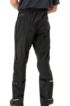 Discount Vaude Regenbroek Men'S Yaras Rain Zip Pants Iv black