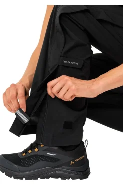 Regenbroek Women'S Yaras Rain Zip Pants Iv-Vaude Sale