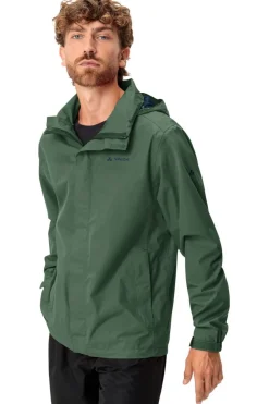 Discount Vaude Regenjas Escape Light Woodland/Dark Sea