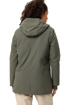 Fashion Vaude Regenjas Women'S Coreway Parka mid khaki