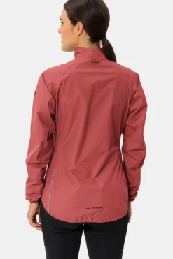 Sale Vaude Regenjas Women'S Drop Jacket Iii Brick