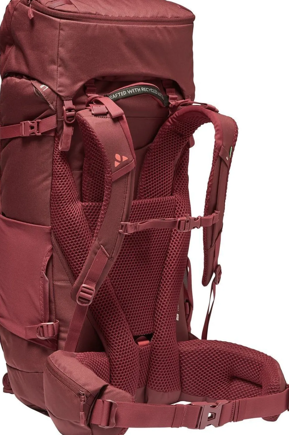 Online Vaude Rugzak Women's Astrum Evo 55+10 Dark Cherry