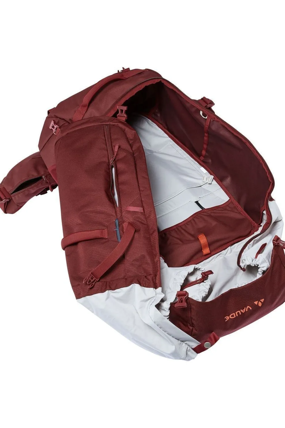 Online Vaude Rugzak Women's Astrum Evo 55+10 Dark Cherry