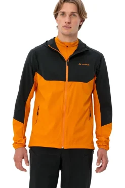 Sale Vaude Softshell Moab IV dark yellow/black