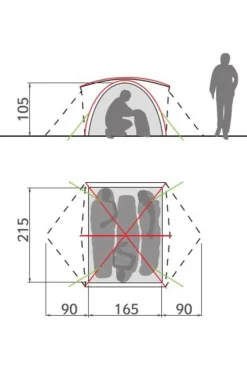 Tent Campo 3P-Vaude Best