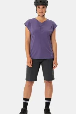 Sale Vaude Top Women'S Adlux Shirt dark purple/mid purple
