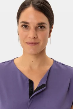 Sale Vaude Top Women'S Adlux Shirt dark purple/mid purple