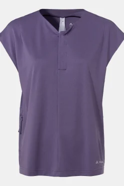 Sale Vaude Top Women'S Adlux Shirt dark purple/mid purple