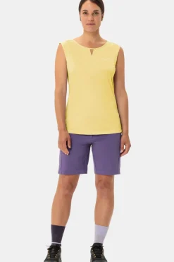 Clearance Vaude Top Women'S Skomer Hiking Top light yellow
