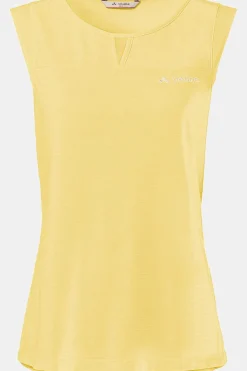 Clearance Vaude Top Women'S Skomer Hiking Top light yellow