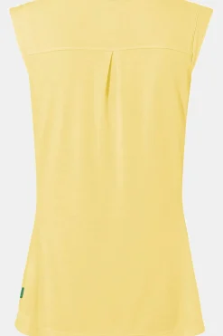 Clearance Vaude Top Women'S Skomer Hiking Top light yellow