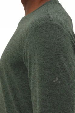 Sale Vaude T-Shirt Essential Ls Tee Olive Green