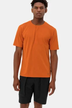 Fashion Vaude T-Shirt Men'S Adlux Shirt Orange/Mustard