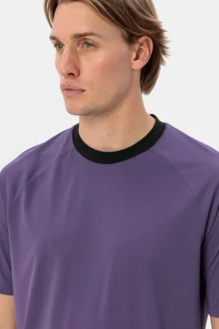 Sale Vaude T-Shirt Men'S Loamer Shirt dark purple/mid purple