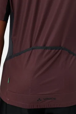 Discount Vaude T-Shirt Men'S Posta Hz Tricot Ii mid red