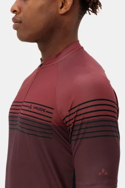 Discount Vaude T-Shirt Men'S Posta Hz Tricot Ii mid red