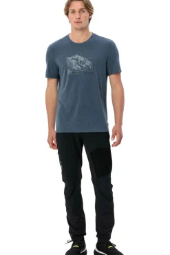 Hot Vaude T-Shirt Men'S Tekoa Iii Dark Blue/Dark Blue