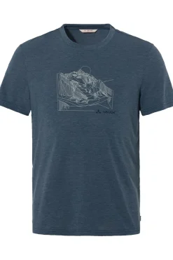 Hot Vaude T-Shirt Men'S Tekoa Iii Dark Blue/Dark Blue