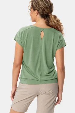 Clearance Vaude T-Shirt Skomer Iii Willow Green