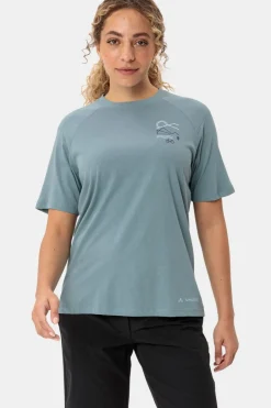 Online Vaude T-Shirt Women'S Cyclist Casual Shirt mid blue
