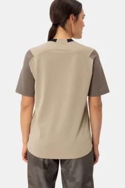 Outlet Vaude T-Shirt Women'S Loamer Shirt Beige