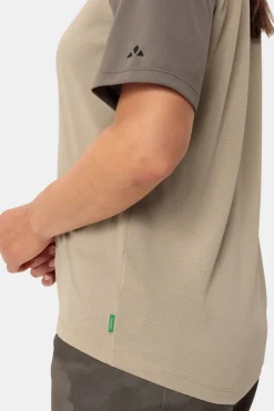 Outlet Vaude T-Shirt Women'S Loamer Shirt Beige