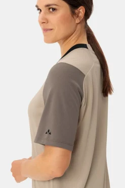 Outlet Vaude T-Shirt Women'S Loamer Shirt Beige