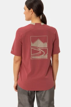 Fashion Vaude T-Shirt Women'S Loamer Shirt Terracotta