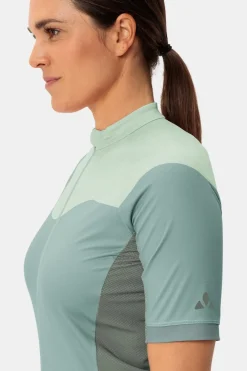 Fashion Vaude T-Shirt Women'S Posta Fz Tricot Iii Jade
